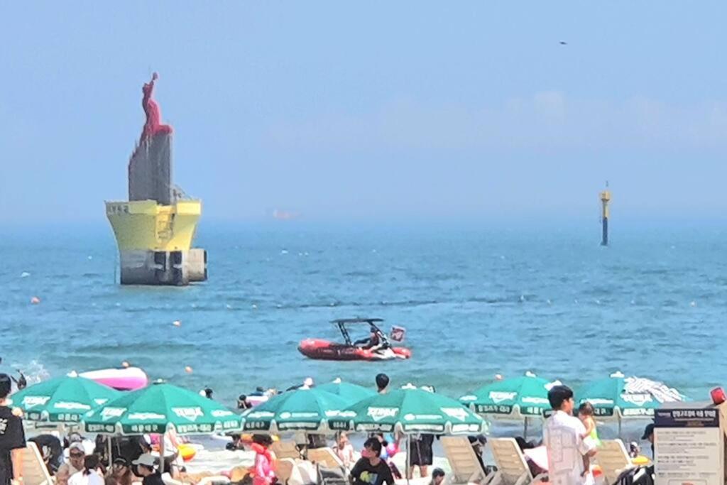 Apartamento Haeundai Beach 1 Cho Ciudad Metropolitana de Ciudad Metropolitana de Busan Exterior foto